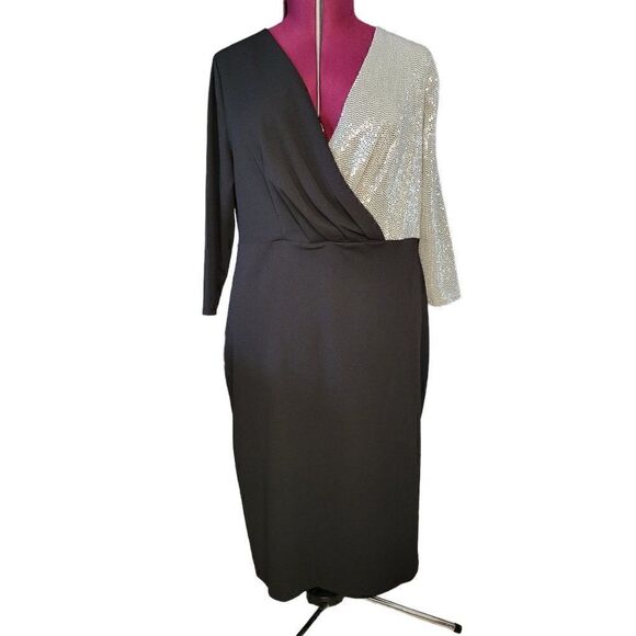 JM Studio by John Meyer Cocktail Dress (Size 14W) - Picture 1 of 8